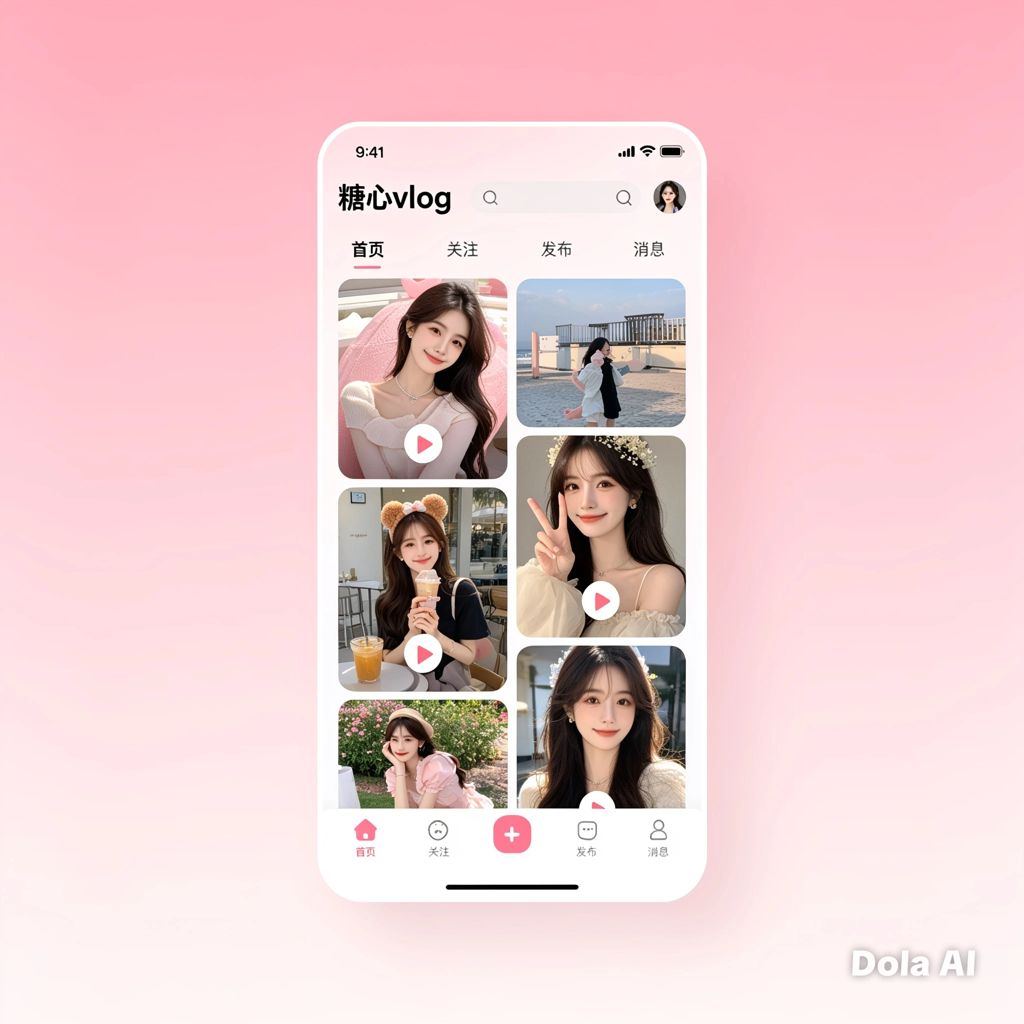 糖心Vlog APP服务画面